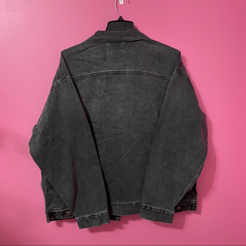 Levi’s Dad Trucker Denim Jacket Washed Black - Picture 4 of 4